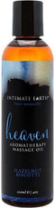 Intimate Earth - Massage Olie Heaven Hazelnoot Biscotti 120 ml
