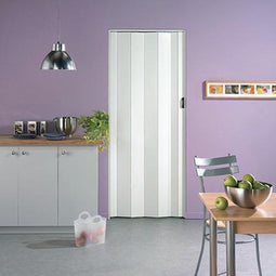 Grosfillex Vouwdeur Una - PVC - 205x84 cm - Wit