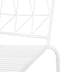 Mica Decorations Bueno Tuinstoel - L53 x B55 x H77 cm - Wit