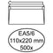 Bankenvelop EA5/6 Wit Zelfklevend (180216)