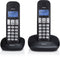 Profoon PDX-1120 - Draadloze DECT Telefoon - 2 handsets - Lange standby tijd - Zwart (2 stuks)