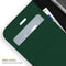 Accezz Hoesje Geschikt voor iPhone 13 Mini Hoesje Met Pasjeshouder - Accezz Wallet Softcase Bookcase - Groen