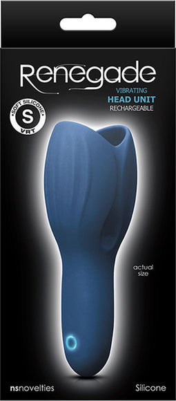 NS Novelties - Renegade Head Unit - Masturbator Stroker Blauw