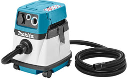 Makita VC1310LX1 - Bouwstofzuiger - L-klasse - 13L capaciteit - 1050W vermogen - 5m snoerlengte