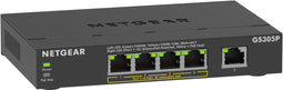 Netgear GS305P - Unmanaged Switch - 5x Gigabit PoE+ - 63W PoE-budget