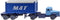 Wiking 052604 H0 Vrachtwagen Scania Containerkabel 20' M.A.T.