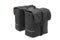 New Looxs Odense Double - Dubbele Fietstas - MIK Bevestiging - Waterafstotend Polyester - 39 Liter - Zwart
