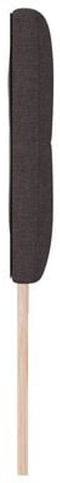 vidaXL - Hoofdbord - Met - Knopplooien - Donkerbruin - 180 - cm - Stof