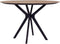 DTP Home Counter table Metropole round,90xØ140 cm, recycled teakwood