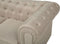 CHESTERFIELD L - Chesterfield bank - Beige - Polyester