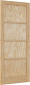 vidaXL - Interne - Deur - 'ORKDAL'83x202x4 - cm - Massief - Hout - Vuren