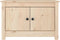 vidaXL - Schoenenkast - 70x38x45,5 - cm - massief - grenenhout - grijs