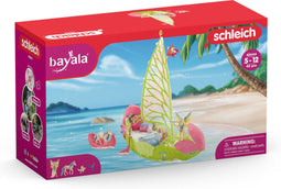 schleich BAYALA - Sera's magische bloemenboot - Speelfigurenset - Kinderspeelgoed voor Jongens en Meisjes - 5 tot 12 jaar - 42444