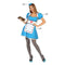 Kostuums voor Volwassenen (3 pcs) Alice Multicolour Fantasie (3 Onderdelen) Maat XS/S