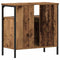 vidaXL - Wastafelmeubel - 60x30x60 - cm - spaanplaat - oud - hout