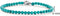 TI SENTO Armband 2908TQ - Zilveren dames armband - Maat M