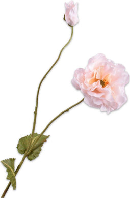 Silk-ka Kunstbloem-Zijden Bloem Klaproos Perzik 109 cm