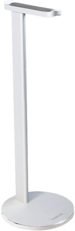 LogiLink AA0105 - Koptelefoonstandaard - Aluminium met antislip - Zilver
