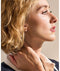 Skagen AGNETHE PEARL - Oorbellen - Zoetwaterparel goudkleurig