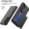iMoshion Hoesje Geschikt voor Samsung Galaxy S24 Plus Hoesje - Ruimte voor 2 pasjes - iMoshion Backcover met pasjeshouder - Zwart