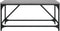 vidaXL - Salontafel - 75x50x35 - cm - bewerkt - hout - grijs - sonoma
