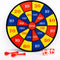 Dartbord klittenband + 2 Darts en 2 Balletjes