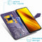 iMoshion Hoesje Geschikt voor Xiaomi Poco X3 Pro / Poco X3 Hoesje Met Pasjeshouder - iMoshion Mandala Bookcase - Paars
