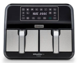 Kenwood HFM20.000MB - Friteuse - Dubbel 8 l 1700 W Heteluchtfriteuse - Zwart
