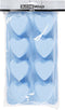 Silicone vormen, gatgrootte 70x60 mm, 100 ml, 1 stuk, lichtblauw
