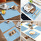 Sophie Nordinn® Vaxjo - Placemats Kunststof - Flexibel en Antislip - Lichtblauw (set van 4)