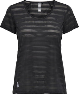 Only Play Sue - Fitness Top Dames - Korte mouwen B-DRY materiaal - Zwart