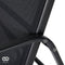 Infinity Goods Tuinset - Loungeset - 4 Persoons - Glazen blad - Antraciet/Zwart