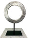 Light & Living Ornament op voet Waiwo - Nikkel/Zwart - 35x10x39cm
