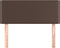 vidaXL - Hoofdbord - 90x5x78/88 - cm - kunstleer - bruin