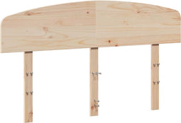 vidaXL - Hoofdbord - 160 - cm - massief - grenenhout