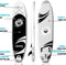 SereneLife SUP board - Antislip Opblaasbare Paddle Board met Peddel, Pomp, Leash en Accessoires