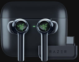 Razer Hammerhead Pro HyperSpeed - True Wireless Earbuds - Ruisonderdrukking RGB - Groen Zwart