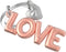 Metalmorphose - Sleutelhanger - Love Balloon