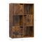Woltu Wandrek Set van 4 - Ovale Zwevende Wandplanken - Wit MDF - 39,6 / 34,5 / 29,5 / 24,5 cm (set van 4)