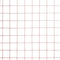 vidaXL Draadgaas vierkant 10x1 m staal met PVC coating rood