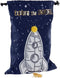 Tas DKD Home Decor Explore the Universe Blauw Wit Polyester (26 x 1 x 37 cm)