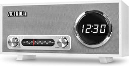 Victrola VC-100 Retro Radio Wekker Bluetooth Wit