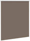 vidaXL - Rolgordijn - verduisterend - koffie - 125x130 - cm - stofbreedte - 121,6 - cm