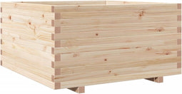 vidaXL - Plantenbak - 90x90x49,5 - cm - massief - grenenhout