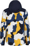 Icepeak Cabery - Ski-jas - Waterdicht 10000 mm - Camouflage - Blauw - Maat 48