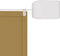 vidaXL - Luifel - verticaal - 60x270 - cm - oxford - stof - beige