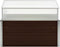 vidaXL - Tuinkas - 100x100x85 cm - gegalvaniseerd staal - bruin