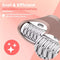 Nince - Epileerapparaat dames - Epilator gezicht - 6 opzetstukken - Draadloos - IPX7 waterdicht - Wit/Roze