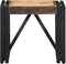 vidaXL - Salontafel - 40x40x35 - cm - massief - ruw - mangohout