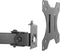 SpeaKa Professional SP-MM-302 - Monitor-scharnierarm - Dubbele verstelling met laptophouder - 360° draaibaar